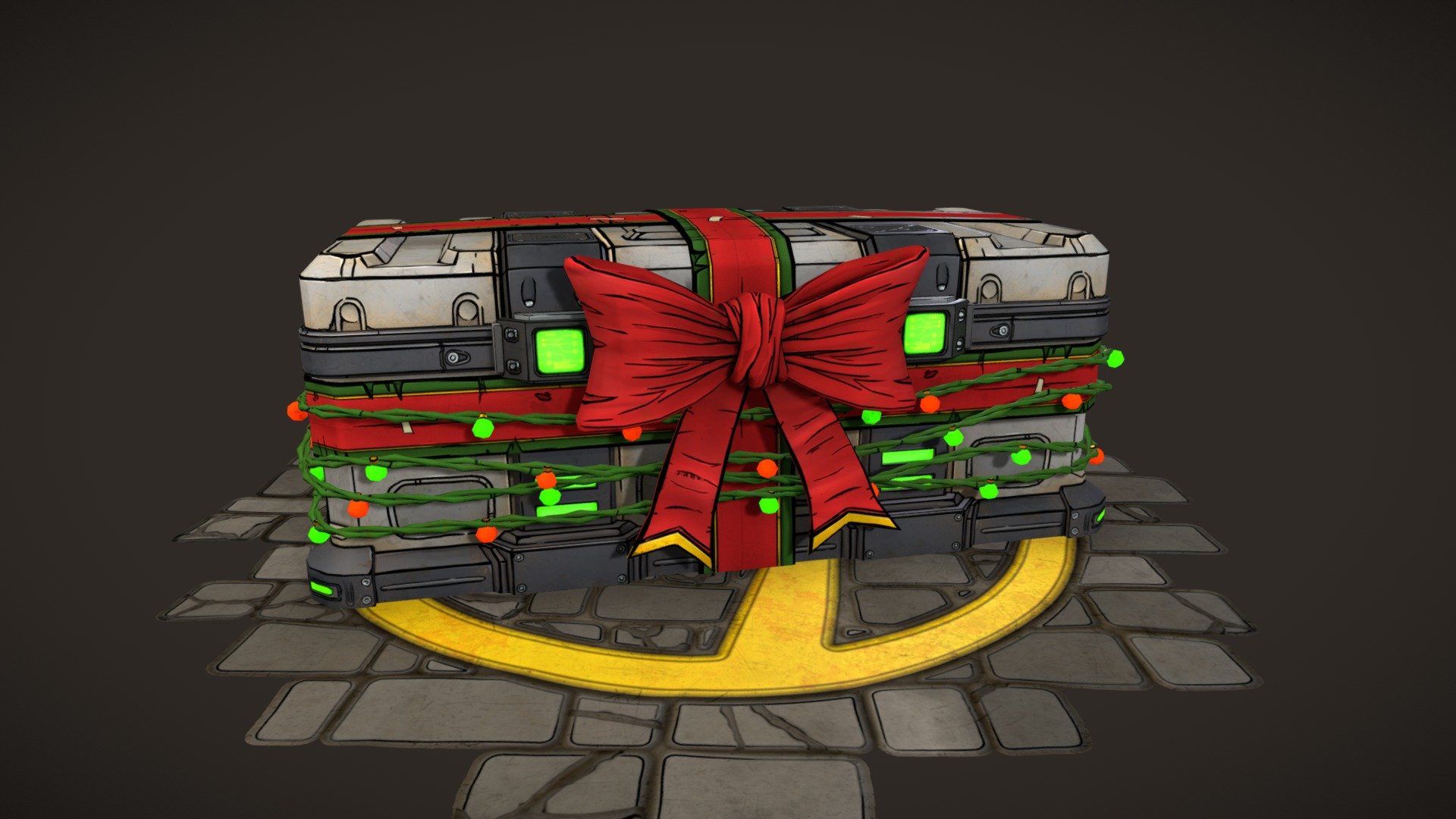 BL3 Christmas Chest Fanart 3D model by Dez (n9423362) [bde9ab4