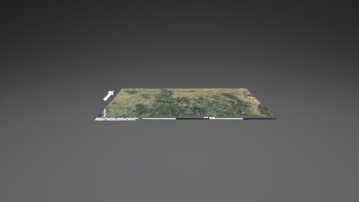 CUENCA RÍO TOLTÉN 3D Model