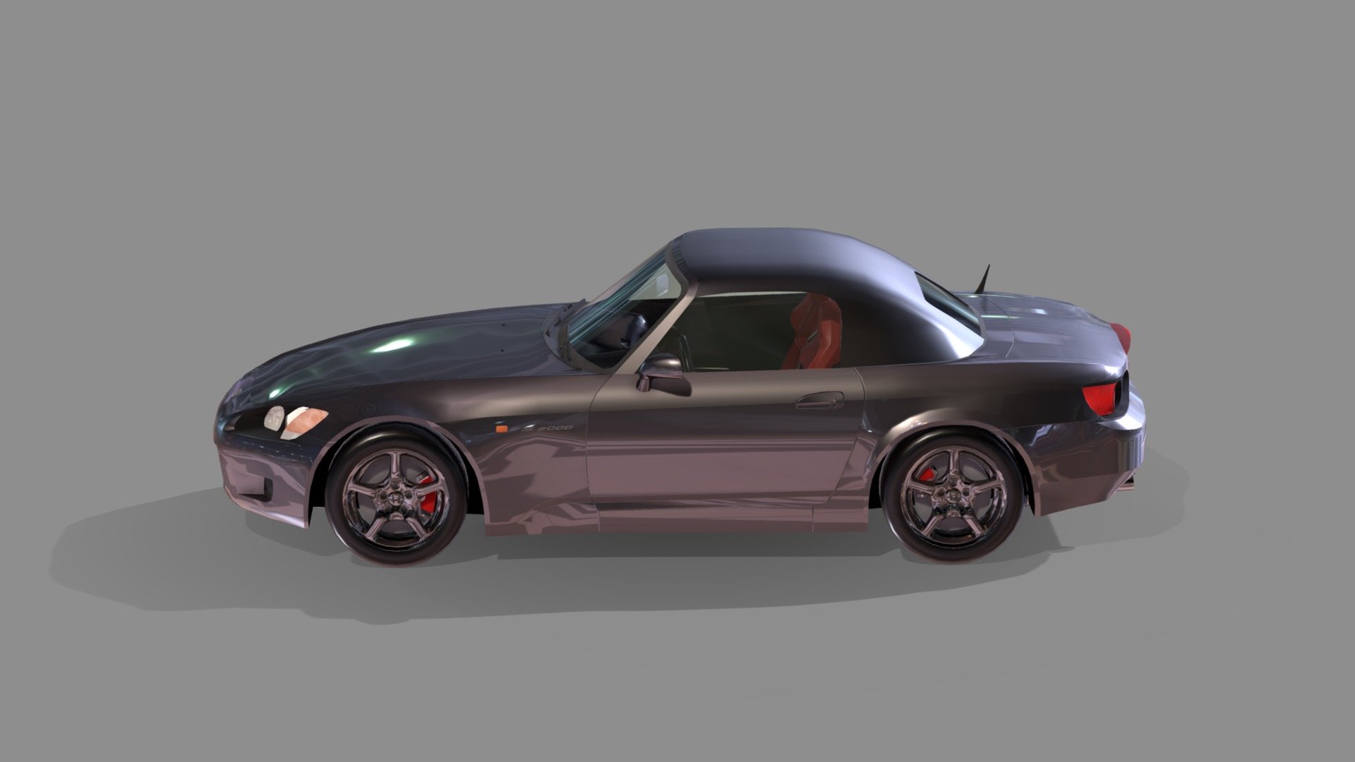 Honda S2000 - Download Free 3d Model By Car (@car2022) [bdeb3c1 