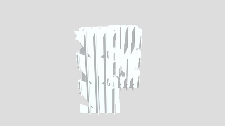 Waffle Model 3D Model