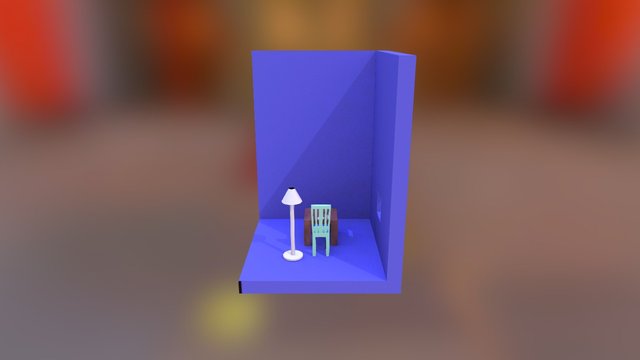 Room Scene 3D Model