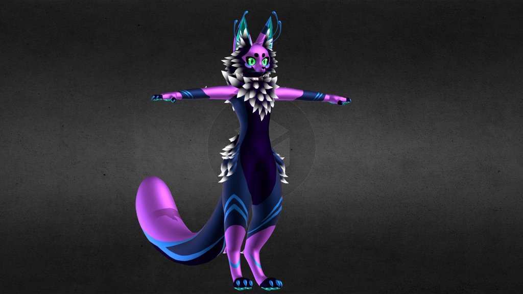 Shiny alien cat ( Starlume )