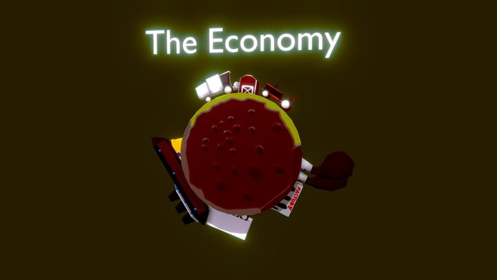 The Economy- A Worldwide Cycle – Free 3D Model STL