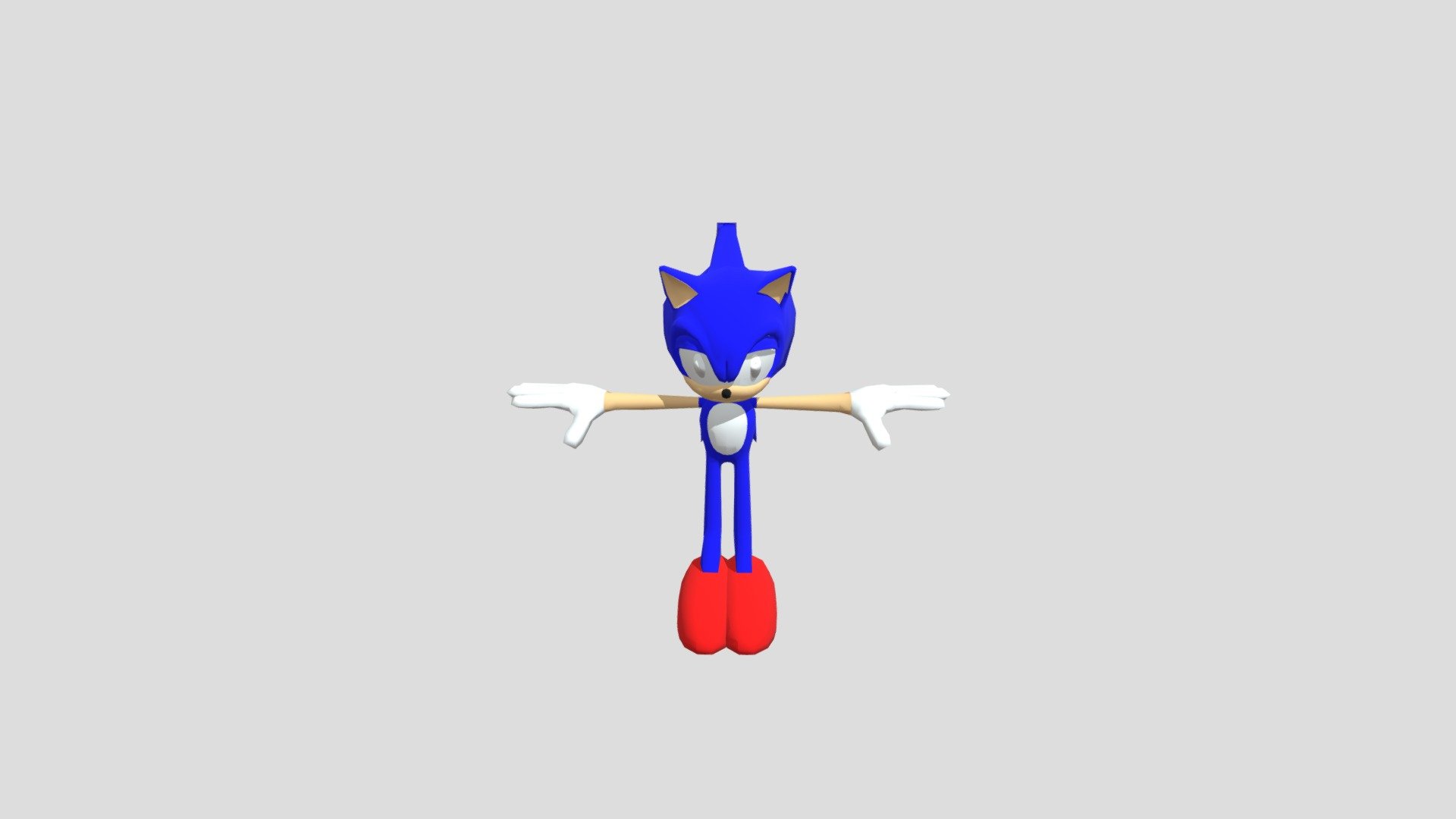 Sonic Base Sonic - Download Free 3D model by SuperLitLuigi ...