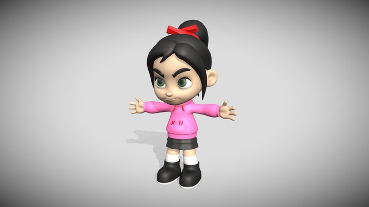 Bittersweet (Vanellope) 3D Model