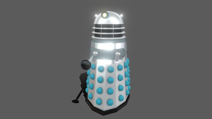 Dead Planet Dalek 3D Model