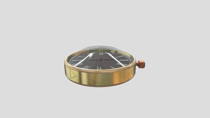 Custom Made Tanjiro's Watch 3D Model