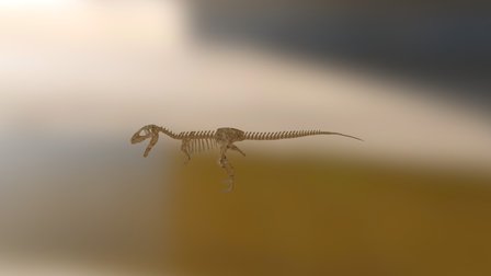 Carcharodontosaurus Unposed 3D Model