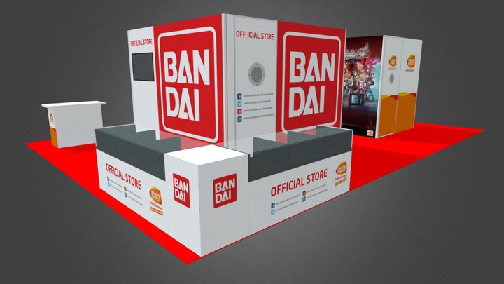 Bandai MCM MAY 2018 3D Model