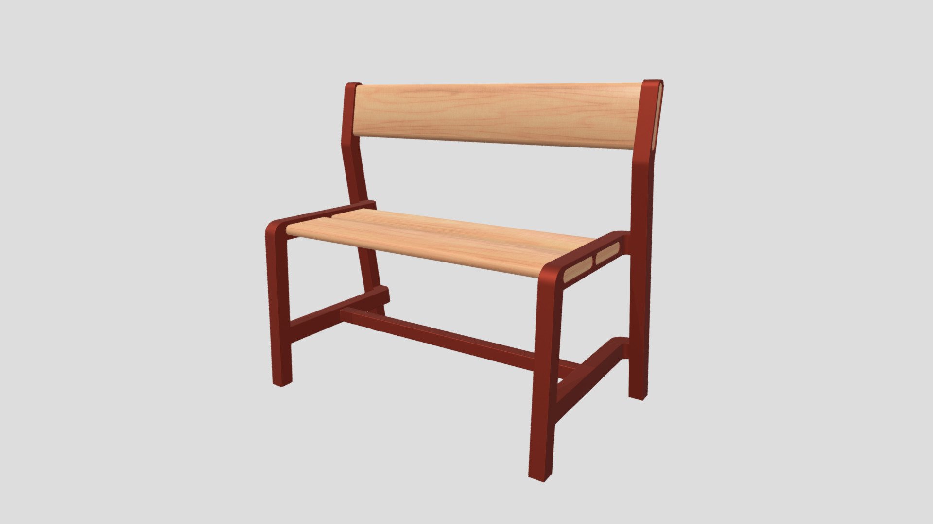IKEA Childrens Bench 3D model by Lijusta [bdf3c08] Sketchfab