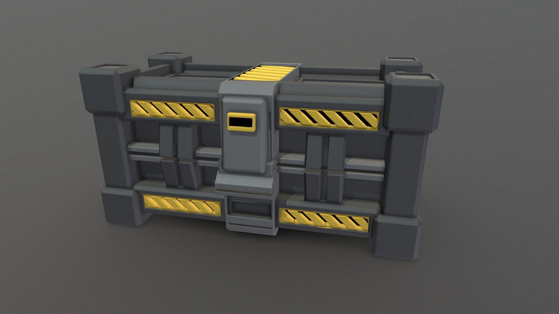 cartoon scifi crate
