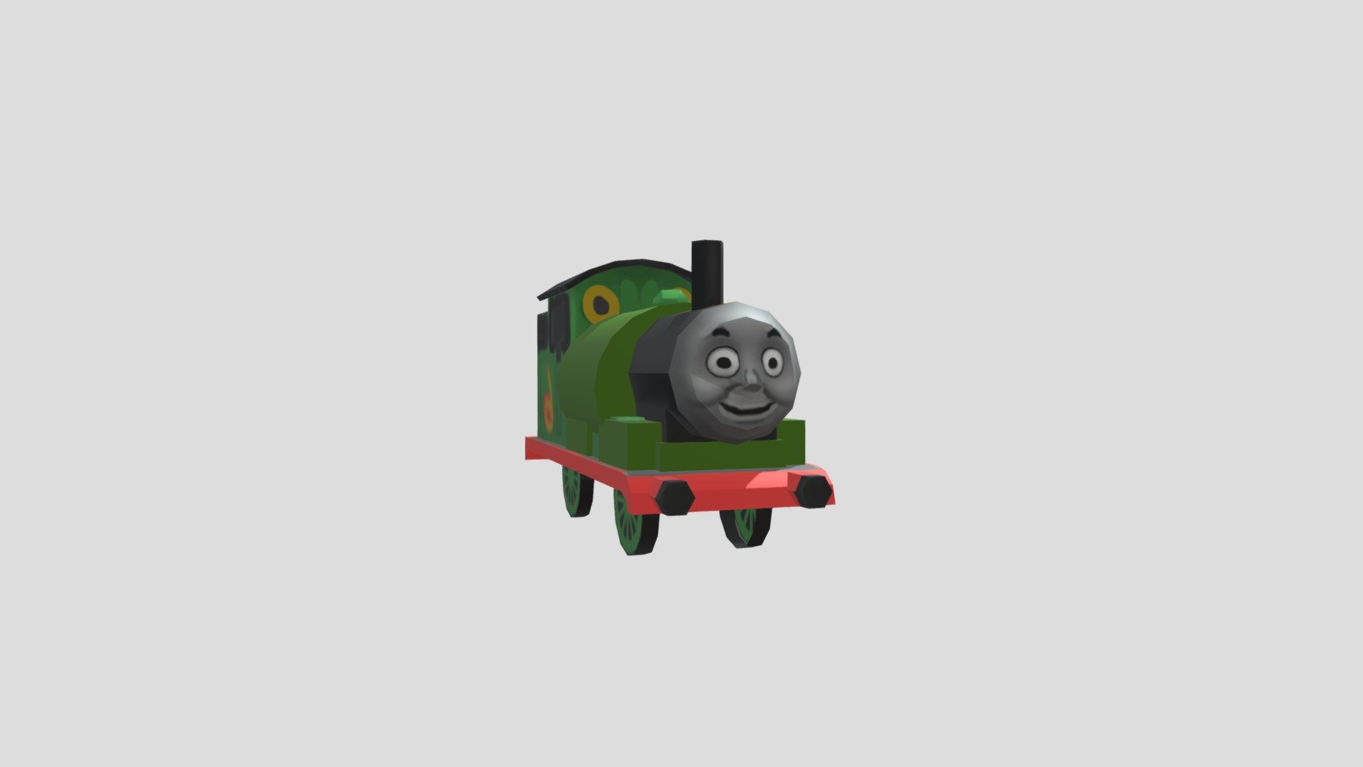 Railway Crossing Percy (Thomas model note mine) - Download Free 3D ...