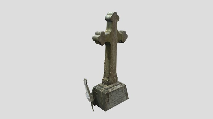 Grave 02 3D Scan - UK 3D Model