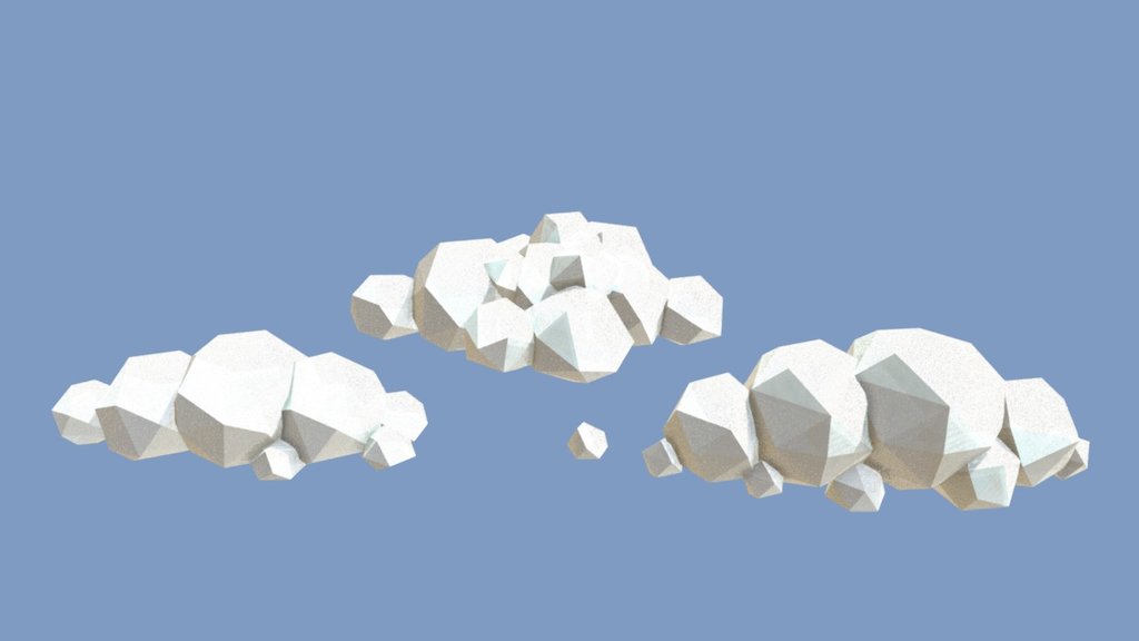 Low Poly Clouds
