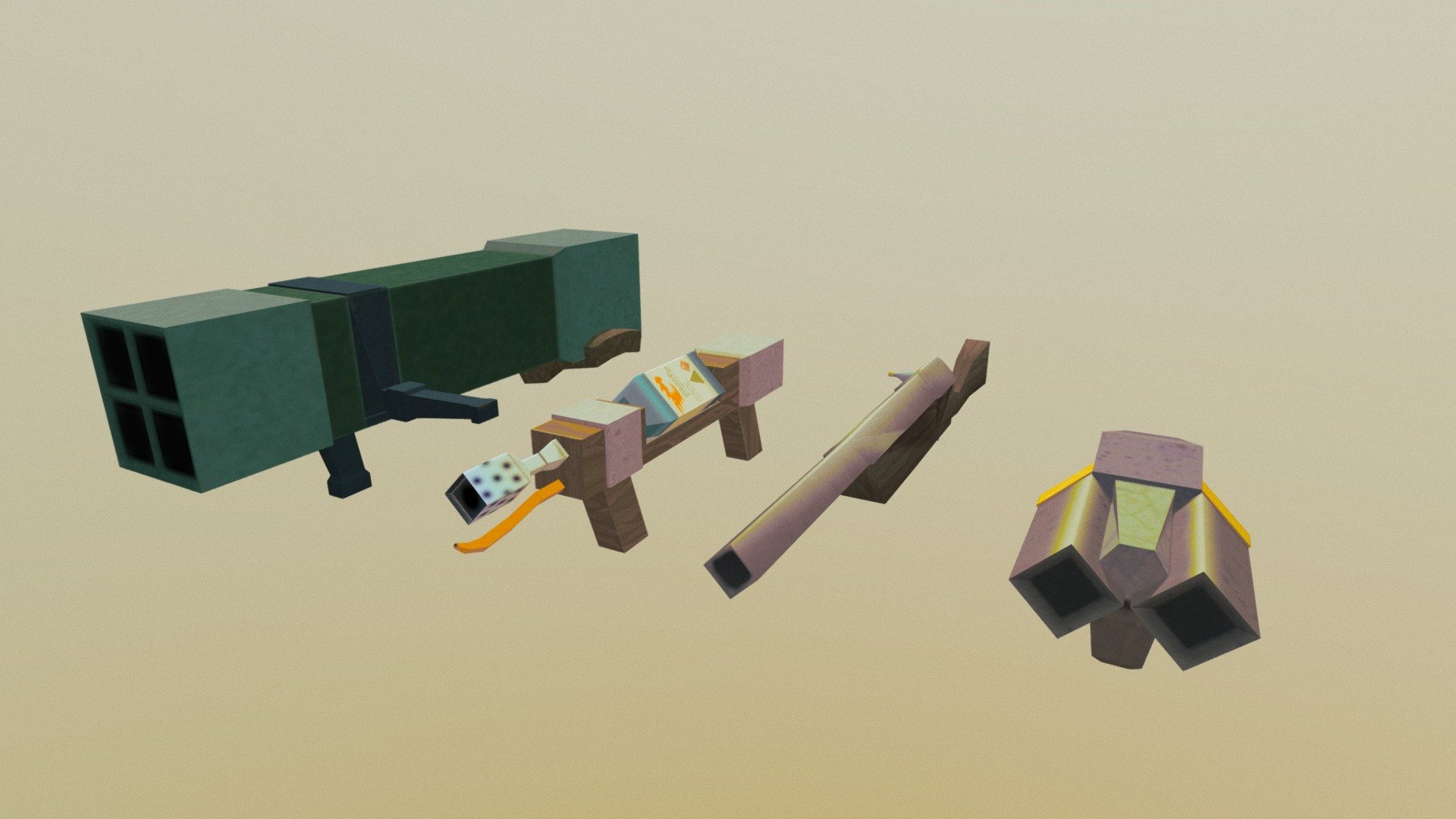 3P Proj1 Jarrrett Robinson (LowPolyShooter)