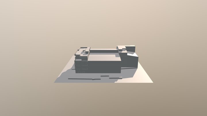 0706淺花崗岩-3D視圖-{3D} 3D Model