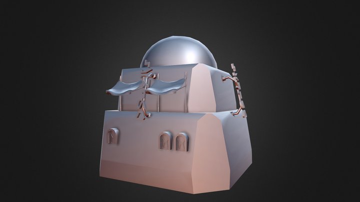Star Wars: Tatooine Build Prop. 3D Model