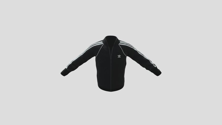 Adidas Jacket 3D Model