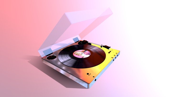 Vitrola Kennia 3D Model