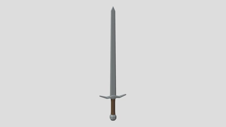 Basic Sword 3D Model