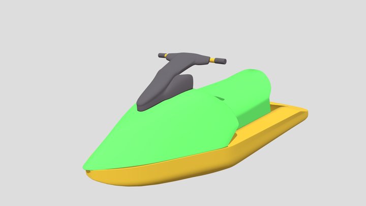 Concept Jet Ski 2 3D Model