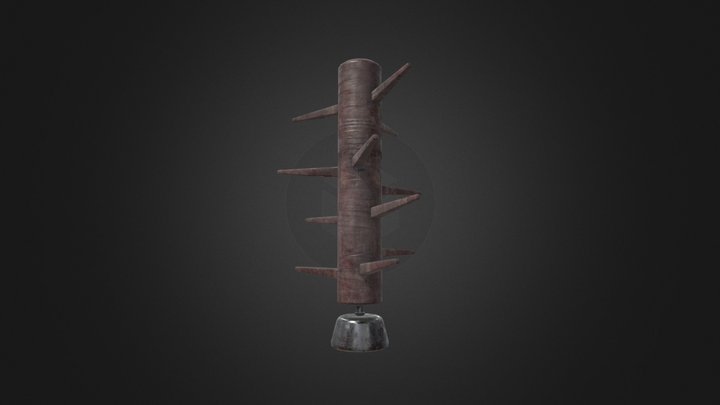 training stick dummy 3D Model