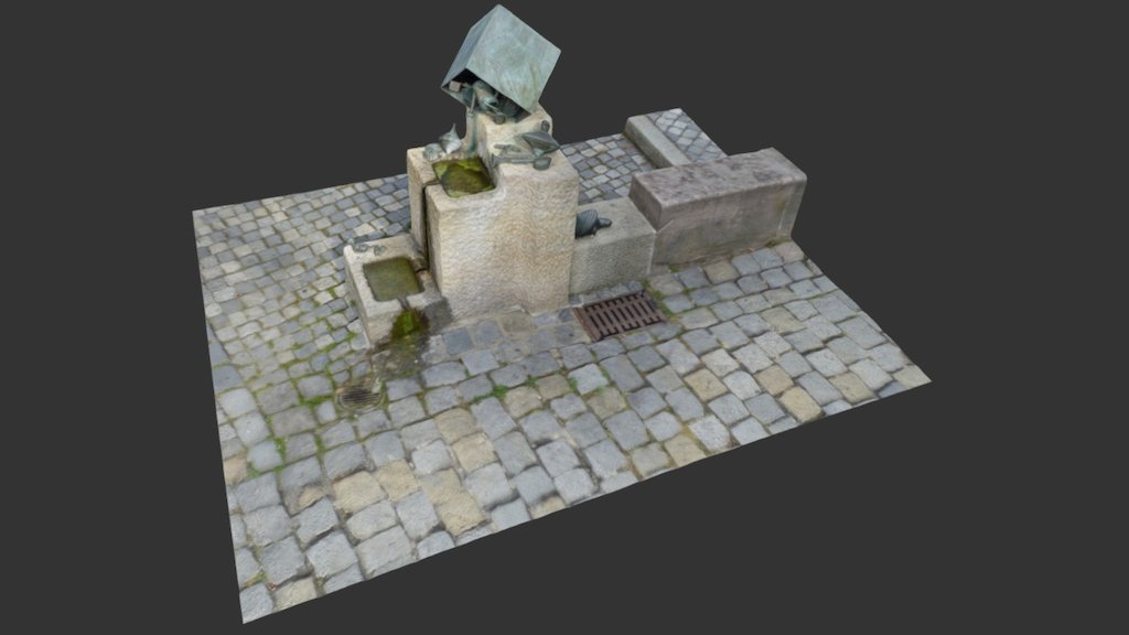 Sculpture Fountain Toys from Zirndorf