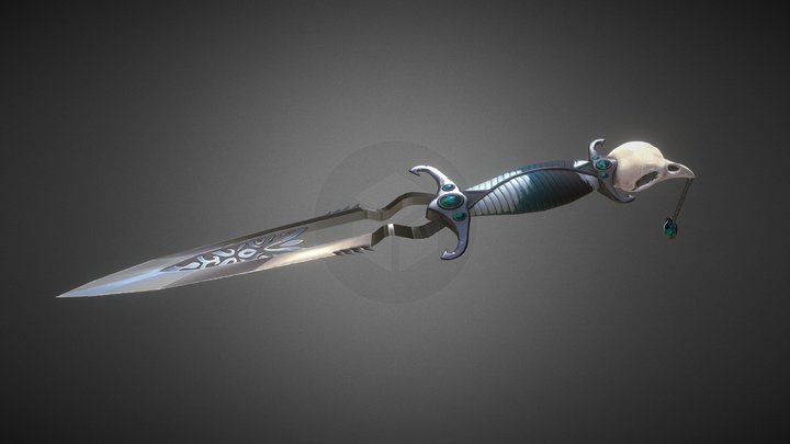 Magpie Dagger 3D Model