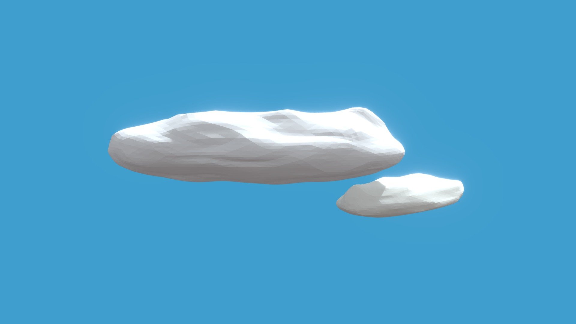 Clouds low poly