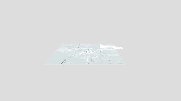 plat map 2 3D Model