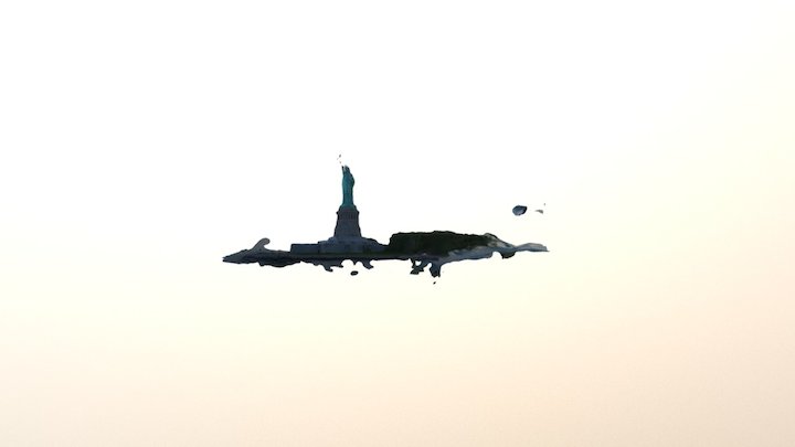 Statue Liberty Export1 3D Model