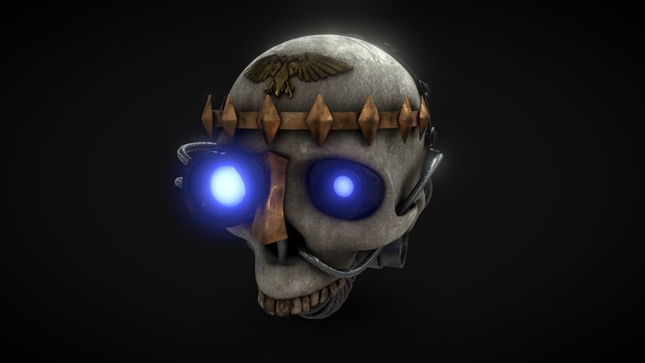 Servo-skull (Clean) 3D Model