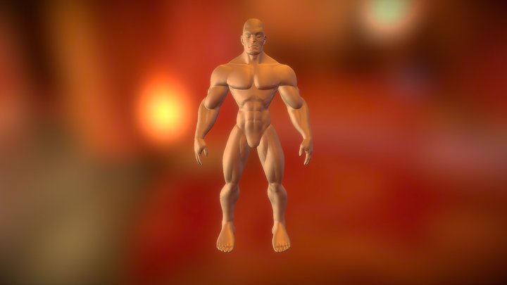 Mr Muscle 3D Model