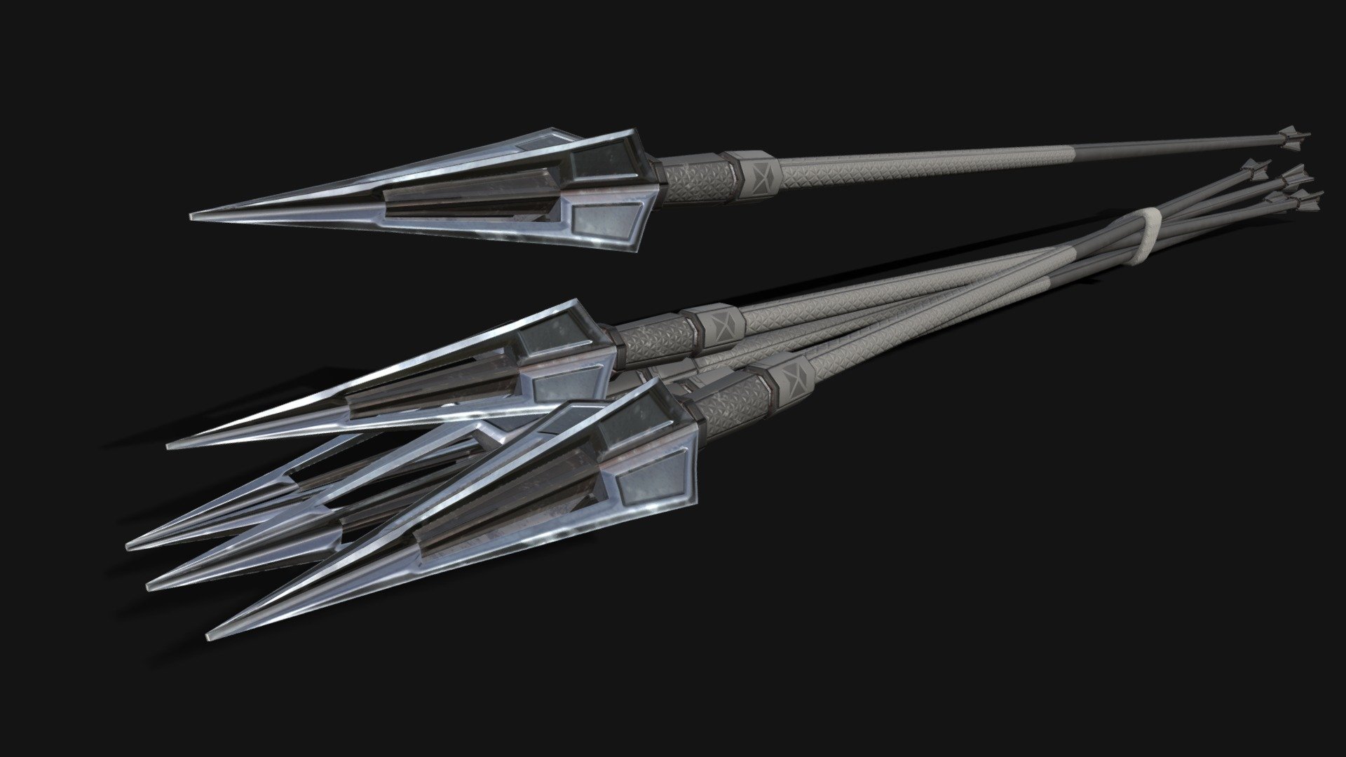 Sci-Fi Arrows - Buy Royalty Free 3D model by Clockwork Creations ...