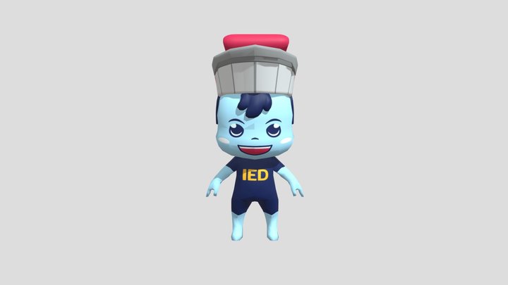 Hip Hop Dancing 3D Model