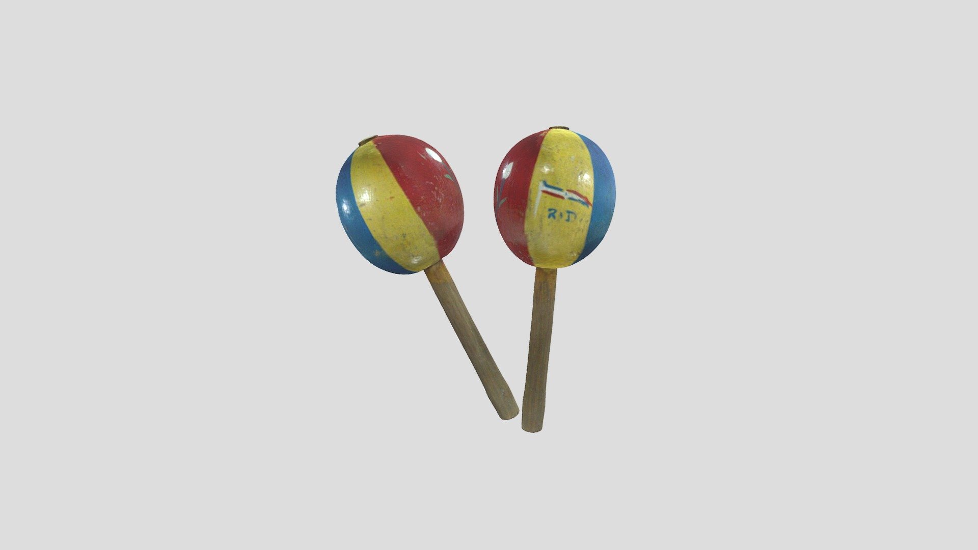 Maracas (ETFL81) 3D model by centroleon [be00ad0] Sketchfab