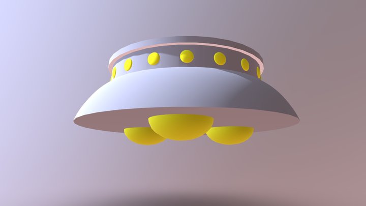 Adamski UFO 3D Model