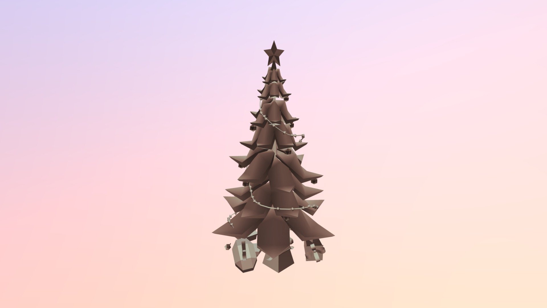 Ёлочка - 3D model by oleoleazaza [be01bee] - Sketchfab