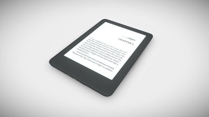 Amazon Kindle 2019 3D Model