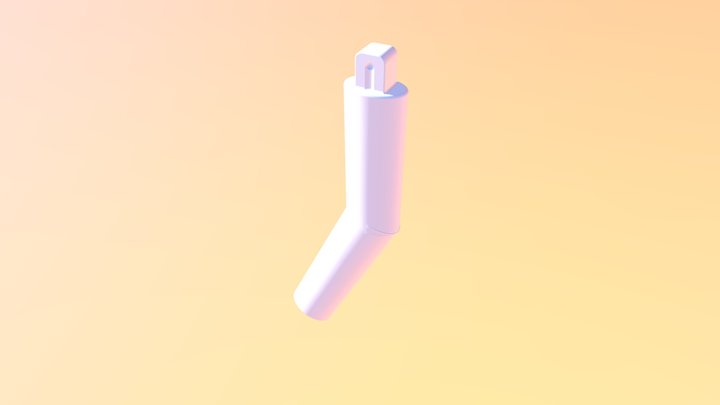 Landing Gear Type 2 - PLA Section 3D Model