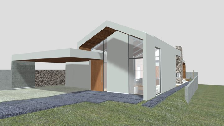 ZA-RES-MARI E PAULO LOBO-ARTESANO-ARQ-ESTUDO PRE 3D Model