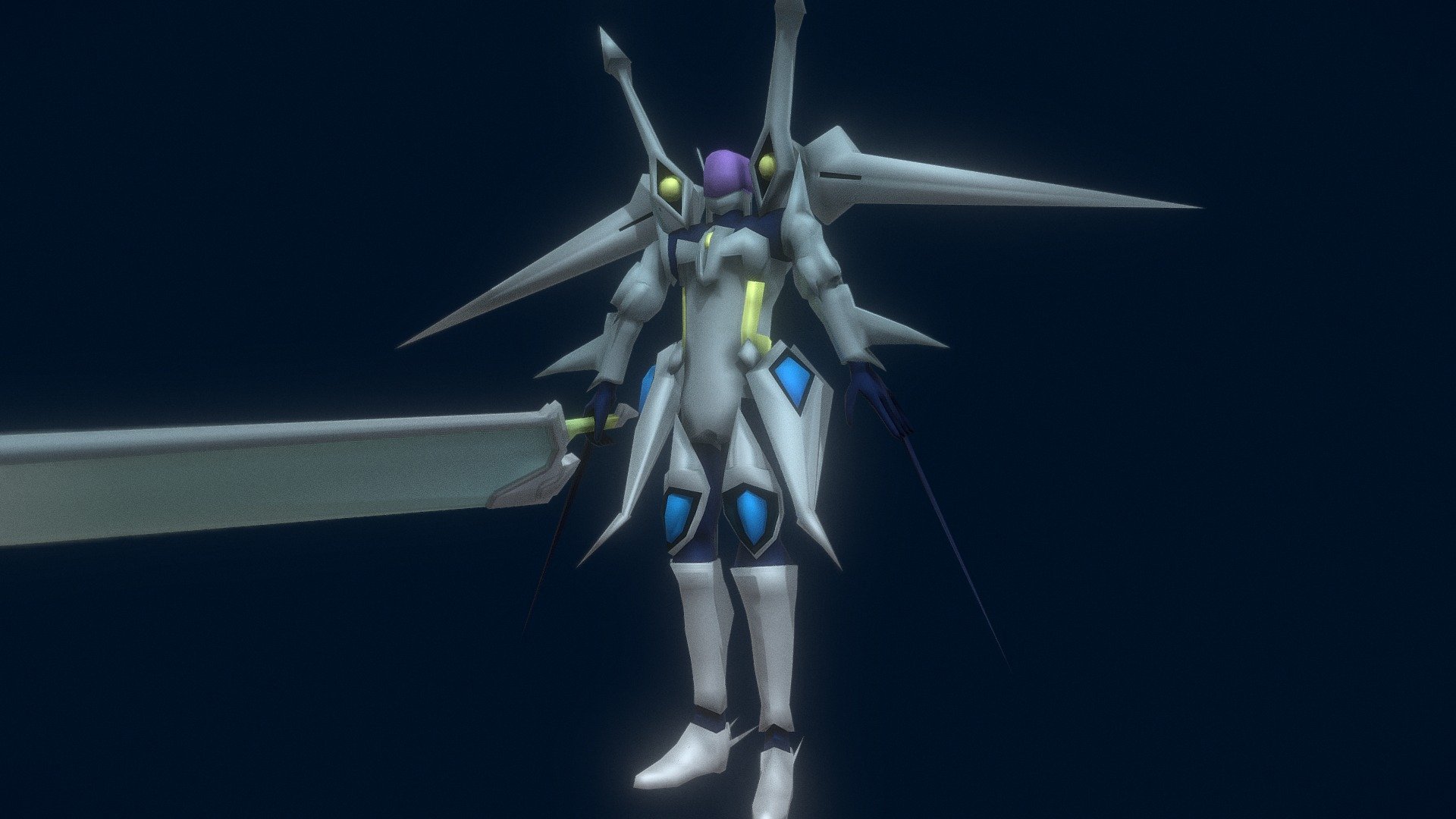 Starliege Paladynamo (Yugioh) — Sketchfab embed 3D viewer