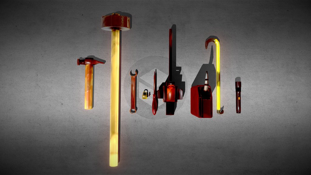 Pack Of Models Used In Horror Games- Free