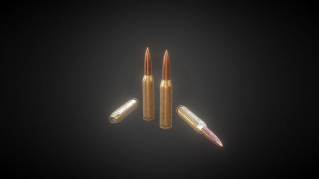 Fifty Caliber Ammo – Modello 3D gratuito STL