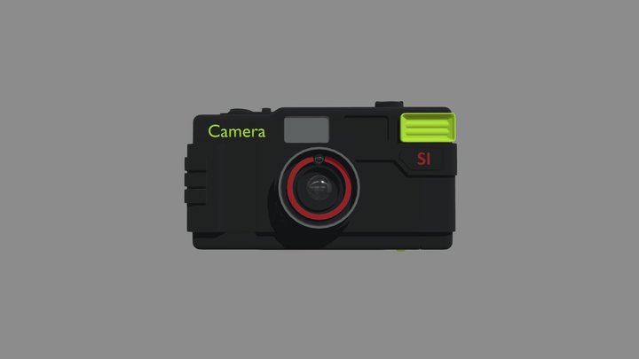 DSLR Camera – High-Quality 3D Model