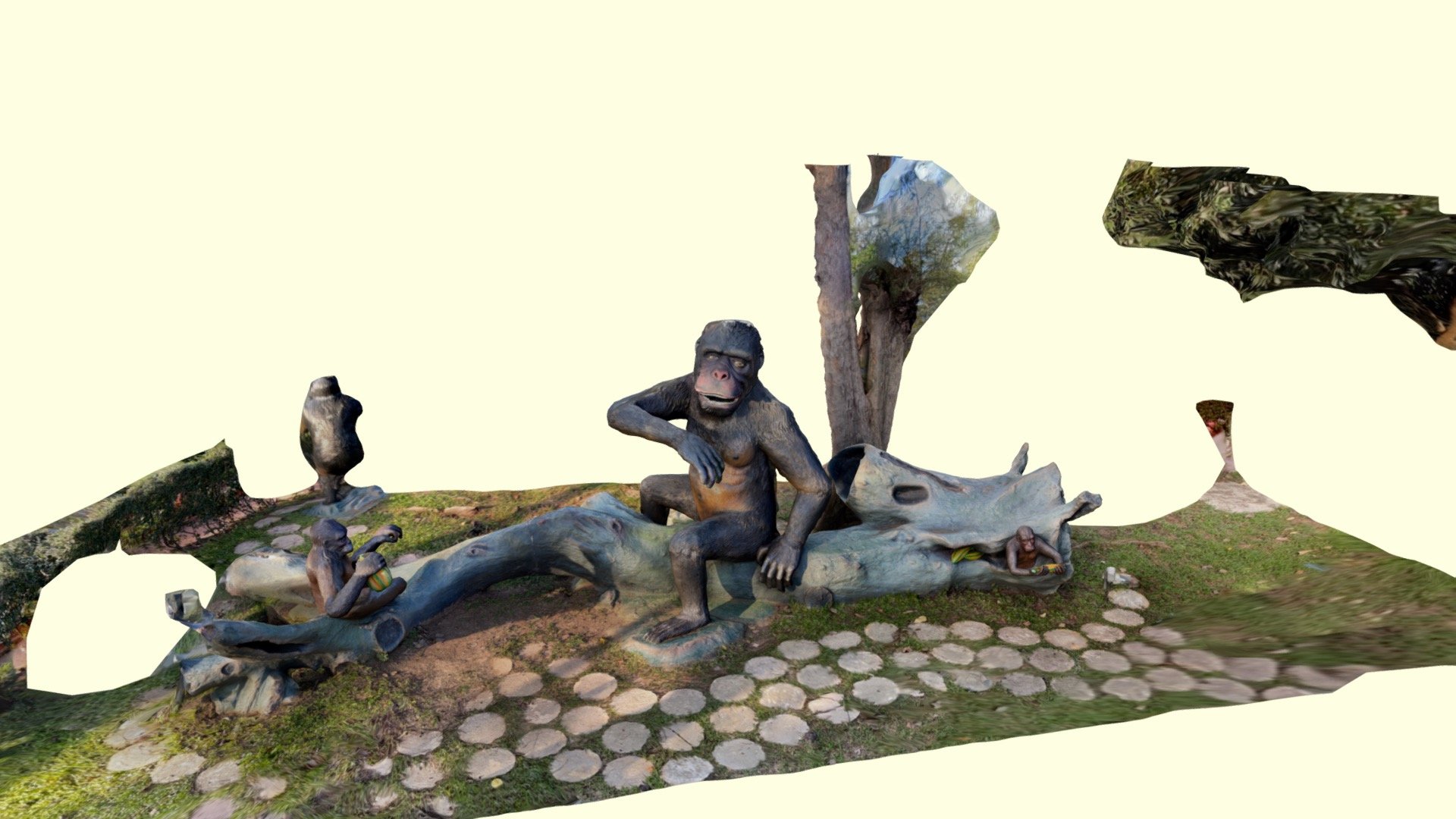 Haw Par Villa Apes
