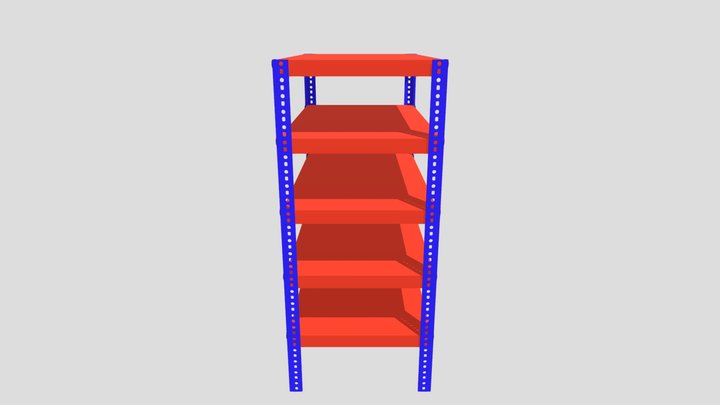 Structural rack 3D Model