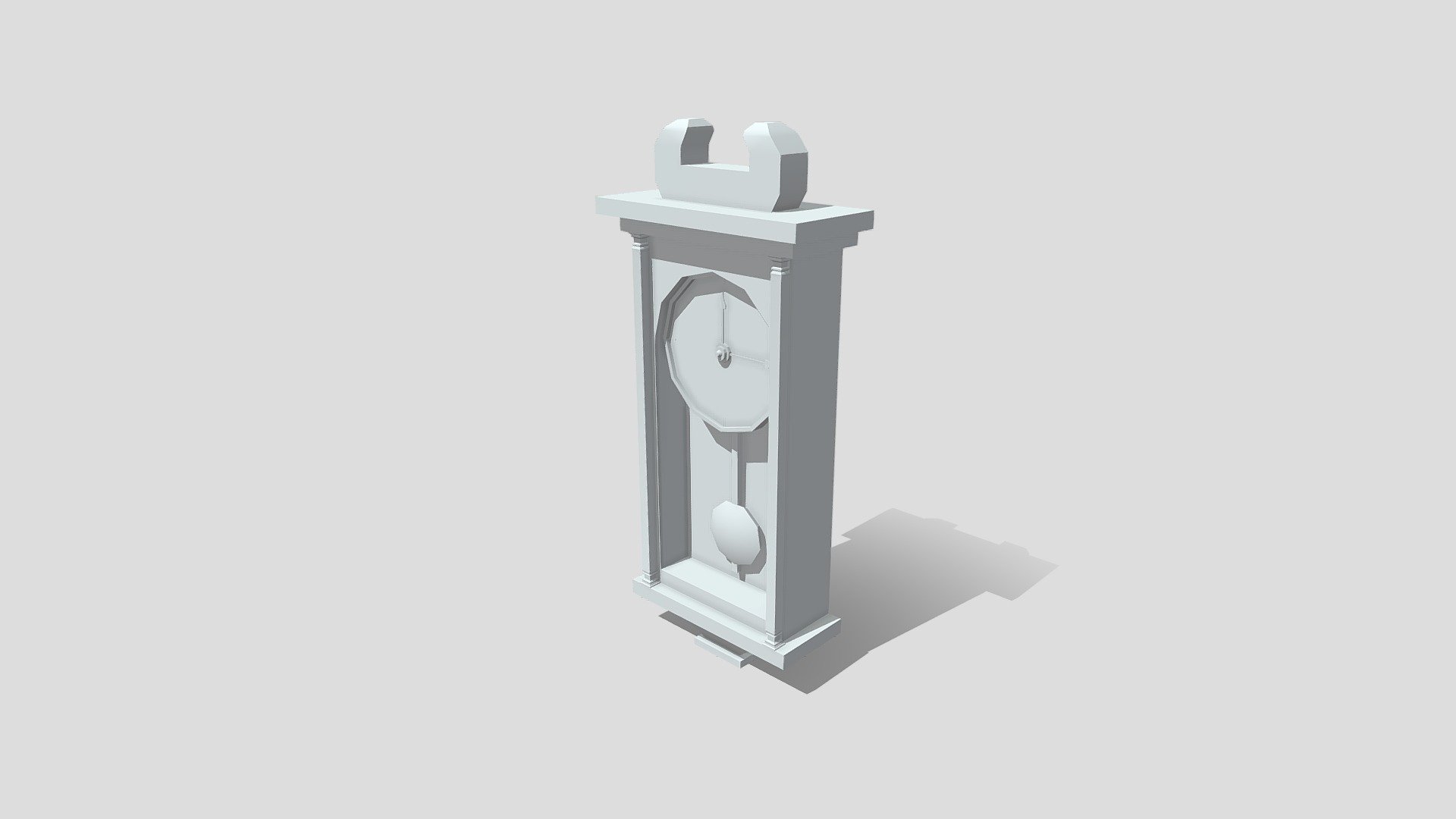 Pendulum Clock Download Free 3D model by Gibril_Sanha [be05ecd] Sketchfab