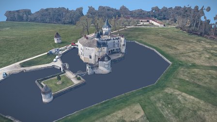 Chateau De La Brede 3D Model