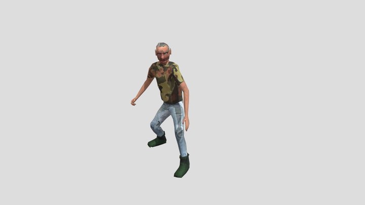 Buck 3D Model